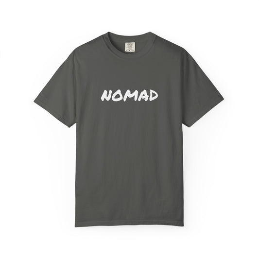 Nomad Unisex Garment-Dyed T-Shirt | Travel Lovers Tee, Adventure Apparel, Gift for Nomads, Casual Everyday Wear, Summer Style