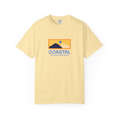 Coastal Nature Masterpiece T-Shirt, Beach Vibes Shirt, Summer Apparel, Gift for Nature Lovers, Casual Everyday Top