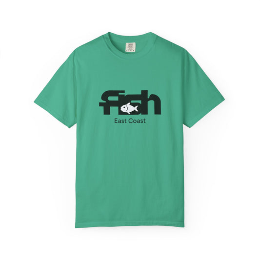 Fish East Coast Mens Graphic T-Shirt, Coastal Summer Tee, Fishing Gift, East Coast Apparel, Casual Beachwear