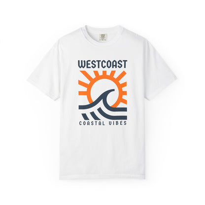 Westcoast Vibes T-Shirt, Summer Essentials, Gift for Beach Lovers, Casual Wear, Trendy Tee, Vacation Outfit