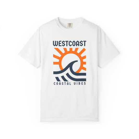 Westcoast Vibes T-Shirt, Summer Essentials, Gift for Beach Lovers, Casual Wear, Trendy Tee, Vacation Outfit