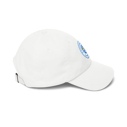 Custom Embroidered Cap — 'Saltwater Cove Beach Club' Sun & Waves Baseball Hat