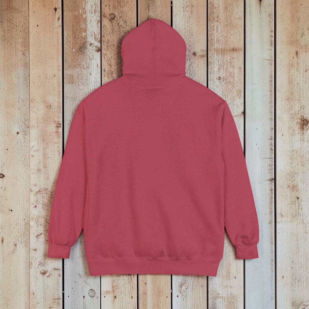 Beach Living Retro, Garment-Dyed Unisex Hoodie