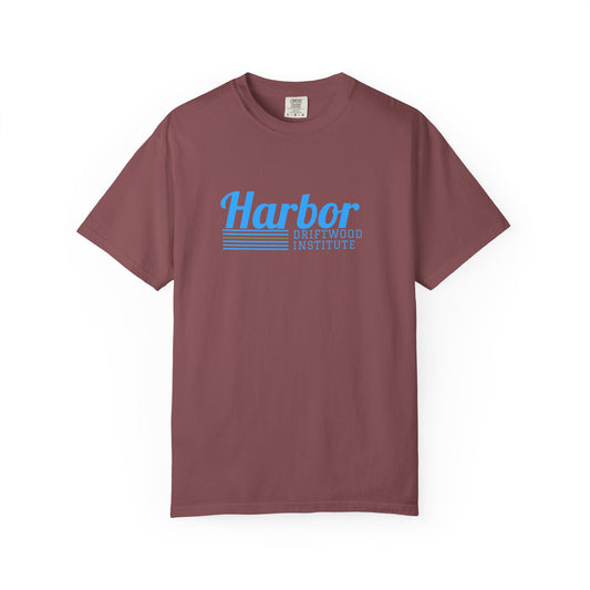 Harbor Driftwood Institute Unisex T-shirt, Casual Tee for Beach Lovers, Summer Vibes, Gift for Ocean Enthusiasts, Perfect for Relaxing