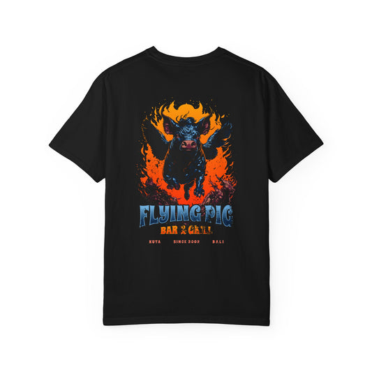 Flying Pig Graphic Tee - Unisex Garment-Dyed T-shirt, Fun Apparel, Casual Wear, Unique Gift, Summer Fashion, Festival Shirt