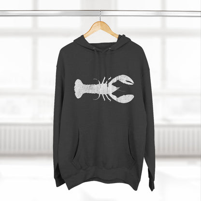 Lobster Fleece Hoodie - Cozy Pullover for Seafood Lovers, Casual Wear, Beach Days, Gift for Grill Masters, Maritime Style