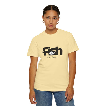 Fish East Coast Mens Graphic T-Shirt, Coastal Summer Tee, Fishing Gift, East Coast Apparel, Casual Beachwear