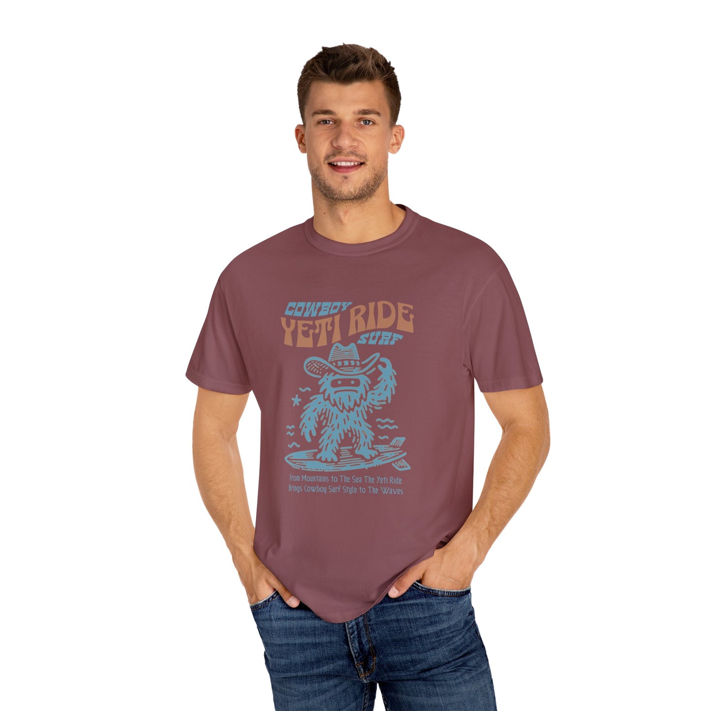 Cowboy Yeti Surfing T-Shirt with Cute Owl Design, Funny Casual Tee for Everyday Wear, Gift for Nature Lovers, Birthday Present, Cute Animal [...]