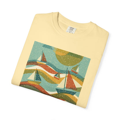 Ocean Rovers Boat Tours Tee - Vintage Sailboat Summer Graphic T-Shirt
