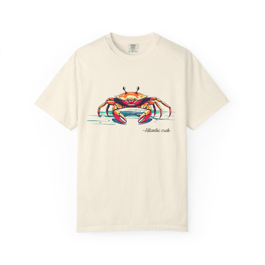 Atlantic Crab Graphic T-Shirt, 100% Ring-Spun Garment-Dyed Cotton