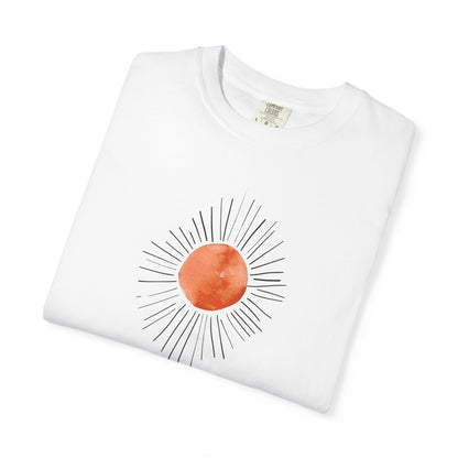 Summer Vibes T-shirt, 100% Ring-Spun Garment-Dyed Cotton