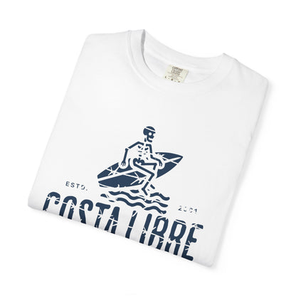Costa Libre Surf T-Shirt, Unisex Beachwear, Casual Summer Tee, Coastal Apparel, Gift for Surf Lovers, Vacation Shirt