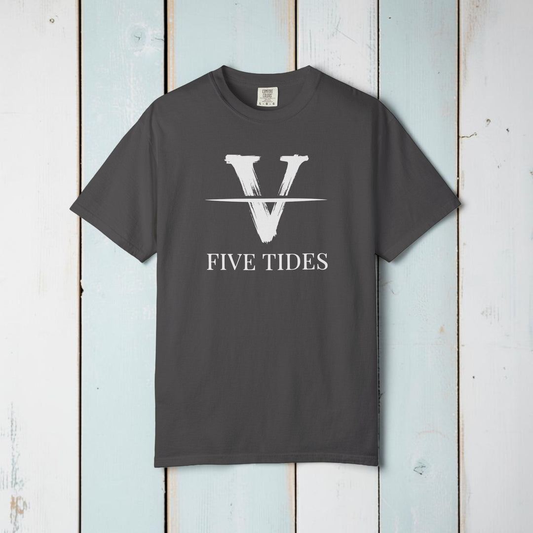 Gray t-shirt with &
