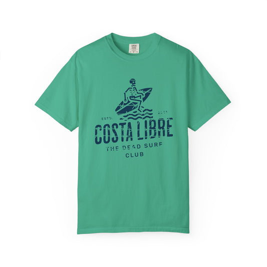 Costa Libre Surf T-Shirt, Unisex Beachwear, Casual Summer Tee, Coastal Apparel, Gift for Surf Lovers, Vacation Shirt