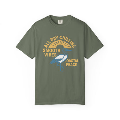 Coastal Vibes T-Shirt, Unisex Relaxed Tee, Perfect for Beach Days, Chill Outfits, Summer Celebrations, Gift for Ocean Lovers