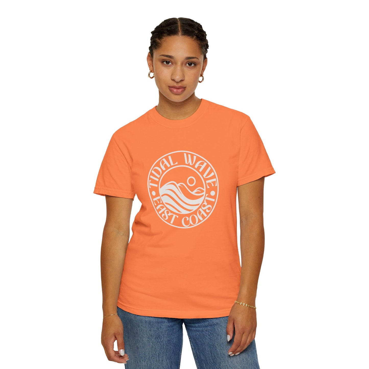 East Coast Tidal Wave Unisex T-shirt | Ocean Lover Gift, Beachwear, Casual Style, Summer Vibe, Travel Essentials