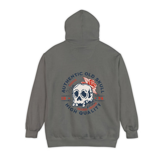 Skull Tequila Back Style Unisex Hoodie - Vintage Style, Comfortable, Ideal for Casual Outings, Gifts, Everyday Wear, Holiday Apparel