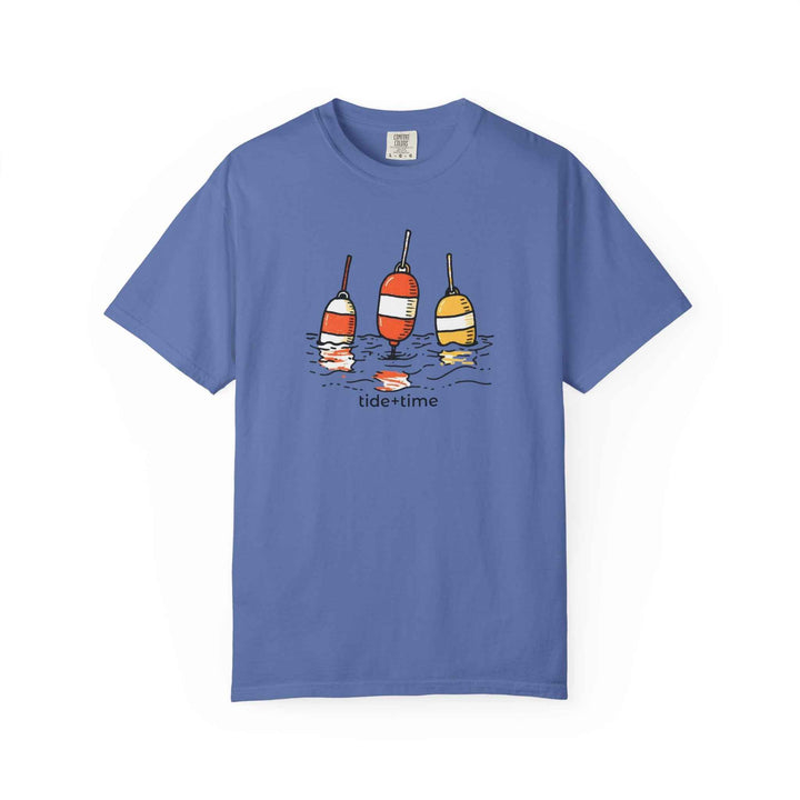 Beach Buoy Graphic Summer T-Shirt - Casual Coastal Beach Style Tee