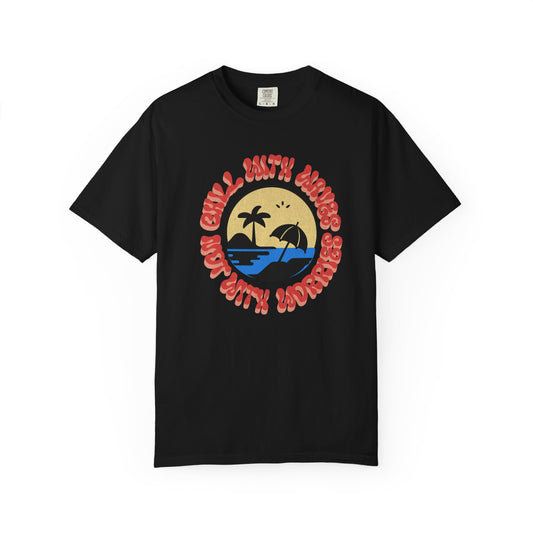 Chill Beach Vibes T-Shirt, 100% Ring-Spun Garment-Dyed Cotton