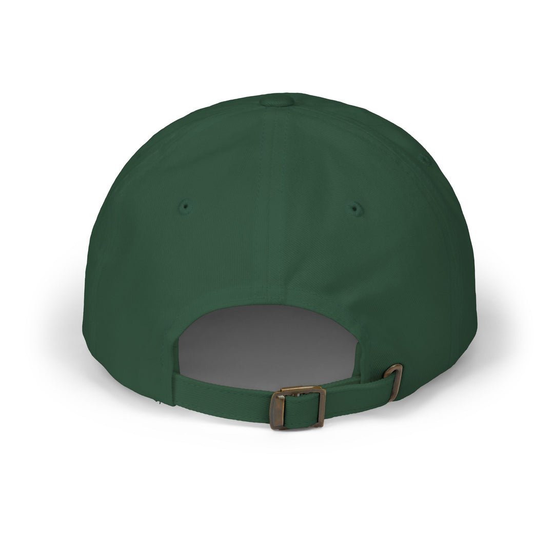 Five Tides Coastal Provisions Dad Cap | Embroidered Vintage Fish &amp; Peak Hat