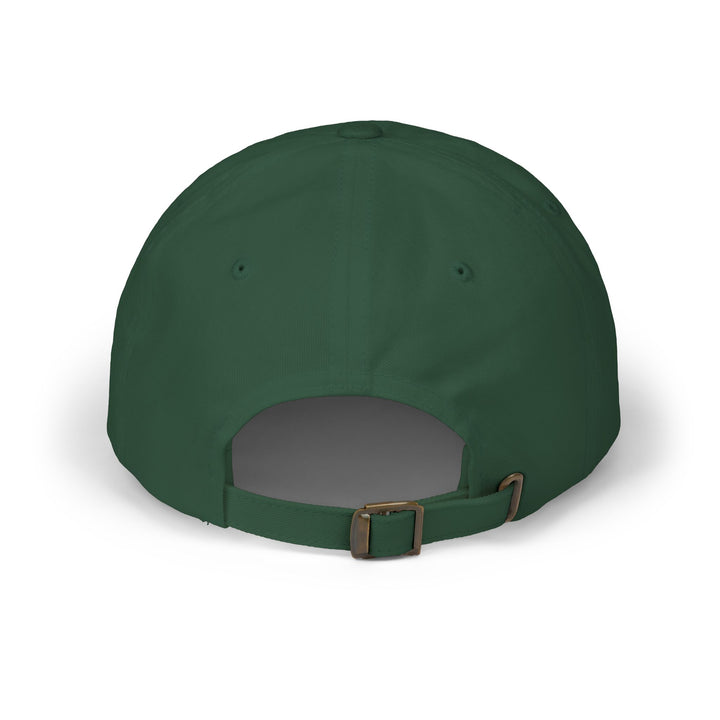 Five Tides Coastal Provisions Dad Cap | Embroidered Vintage Fish &amp; Peak Hat