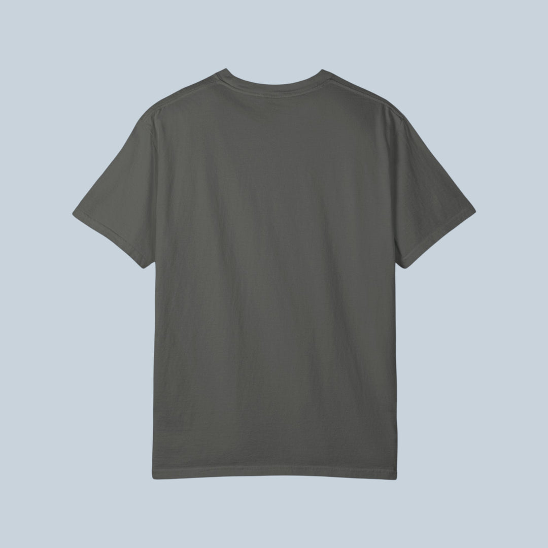 Gray t-shirt on a white background