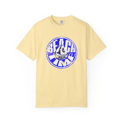 Beach Time USA Vibes Garment-Dyed T-shirt, 100% Ring-Spun Cotton