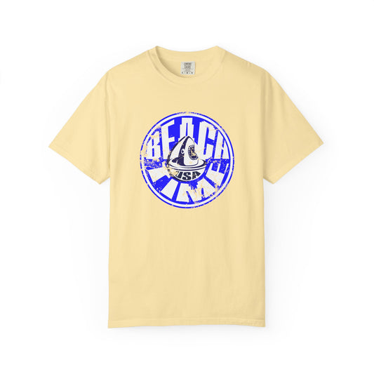 Beach Time USA Vibes Garment-Dyed T-shirt, 100% Ring-Spun Cotton
