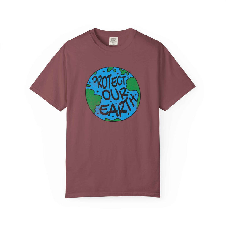 Protect Our Earth T-Shirt, 100% Ring-Spun Garment-Dyed Cotton
