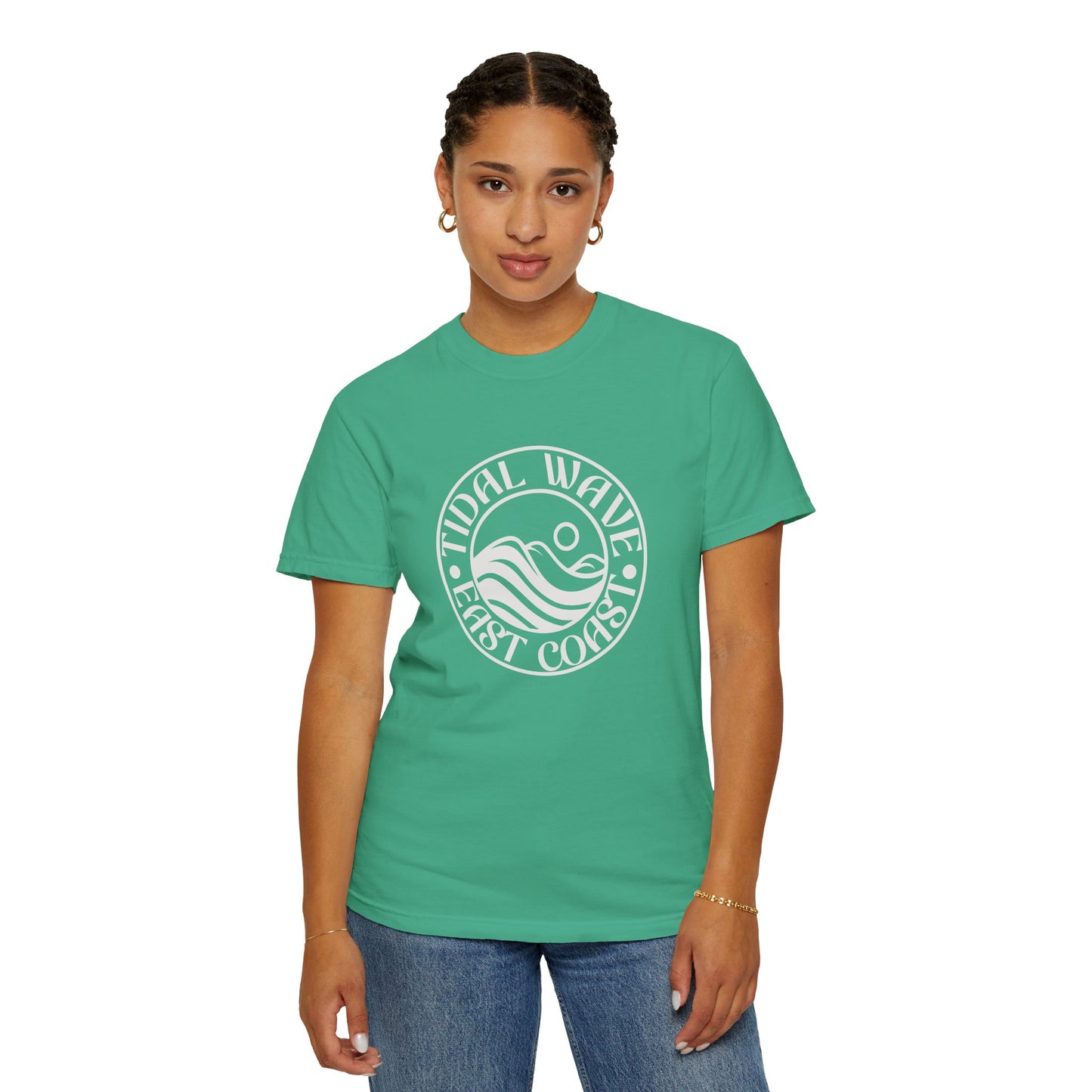 East Coast Tidal Wave Unisex T-shirt | Ocean Lover Gift, Beachwear, Casual Style, Summer Vibe, Travel Essentials