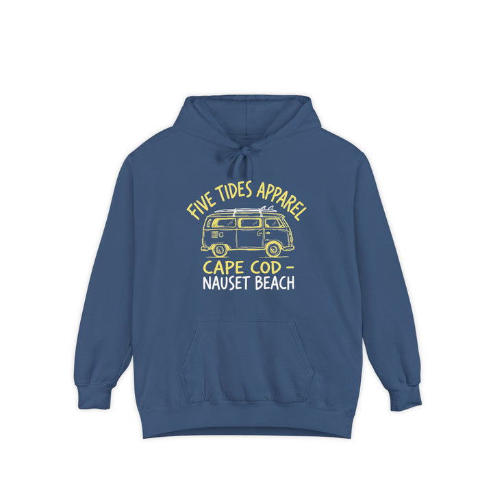 Cape Cod Nauset Beach Hoodie — Vintage Garment-Dyed Pullover