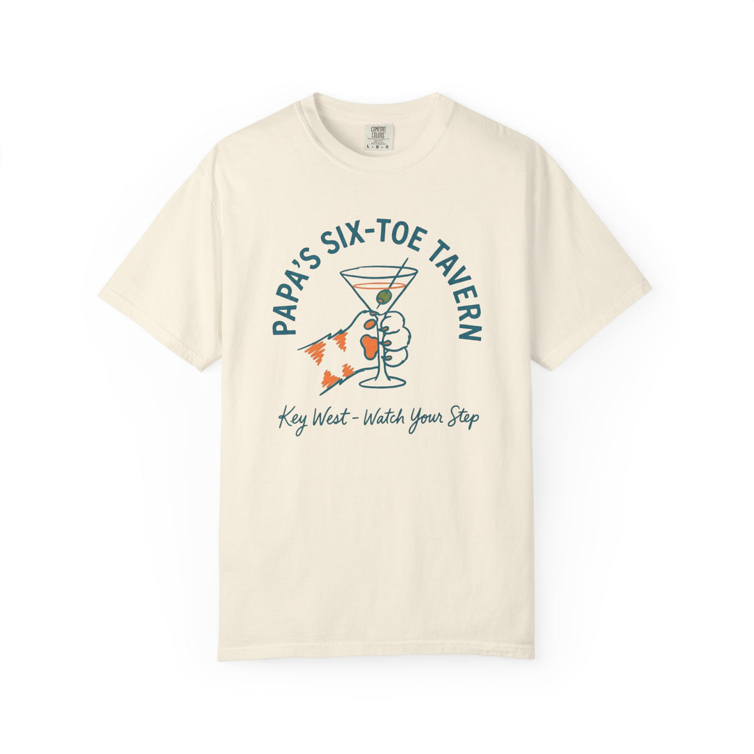 Beige t-shirt with &