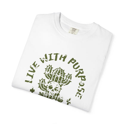 Live With Purpose FTA T-Shirt, Motivational Tee for Everyday Wear, Unisex Style, Gift for Friends, Inspiring Quote Shirt
