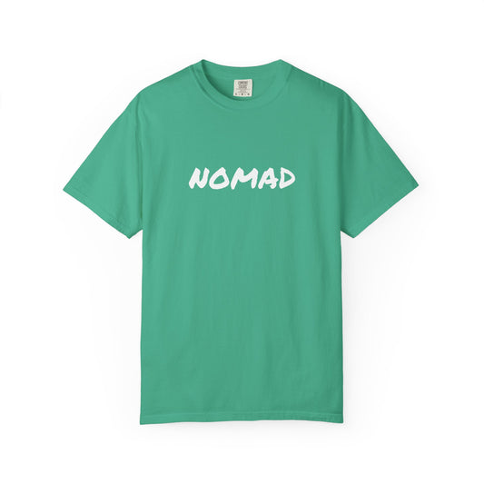Nomad Unisex Garment-Dyed T-Shirt | Travel Lovers Tee, Adventure Apparel, Gift for Nomads, Casual Everyday Wear, Summer Style