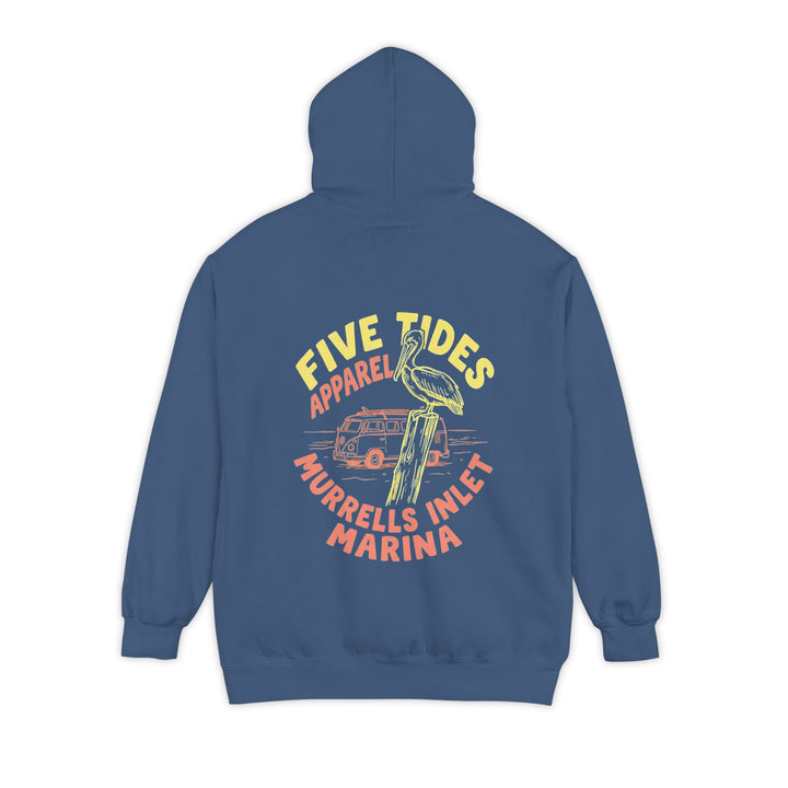 Murrells Inlet Marina Hoodie — Garment-Dyed Pullover