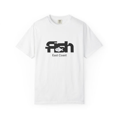Fish East Coast Mens Graphic T-Shirt, Coastal Summer Tee, Fishing Gift, East Coast Apparel, Casual Beachwear