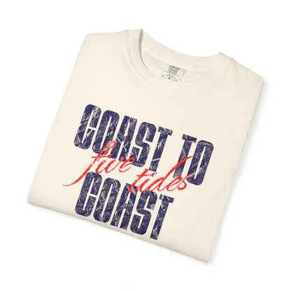 Coast to Coast T-Shirt, 100% Ring-Spun, Garment-Dyed Cotton