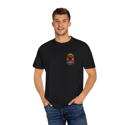 Flying Pig Graphic Tee - Unisex Garment-Dyed T-shirt, Fun Apparel, Casual Wear, Unique Gift, Summer Fashion, Festival Shirt