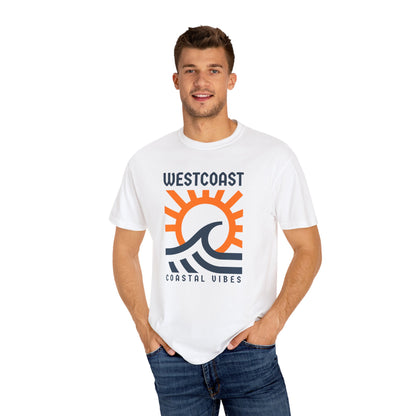 Westcoast Vibes T-Shirt, Summer Essentials, Gift for Beach Lovers, Casual Wear, Trendy Tee, Vacation Outfit