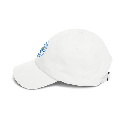 Custom Embroidered Cap — 'Saltwater Cove Beach Club' Sun & Waves Baseball Hat