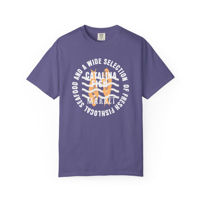 Catalina Fish Market Select T-Shirt, 100% Ring-Spun Garment-Dyed Cotton