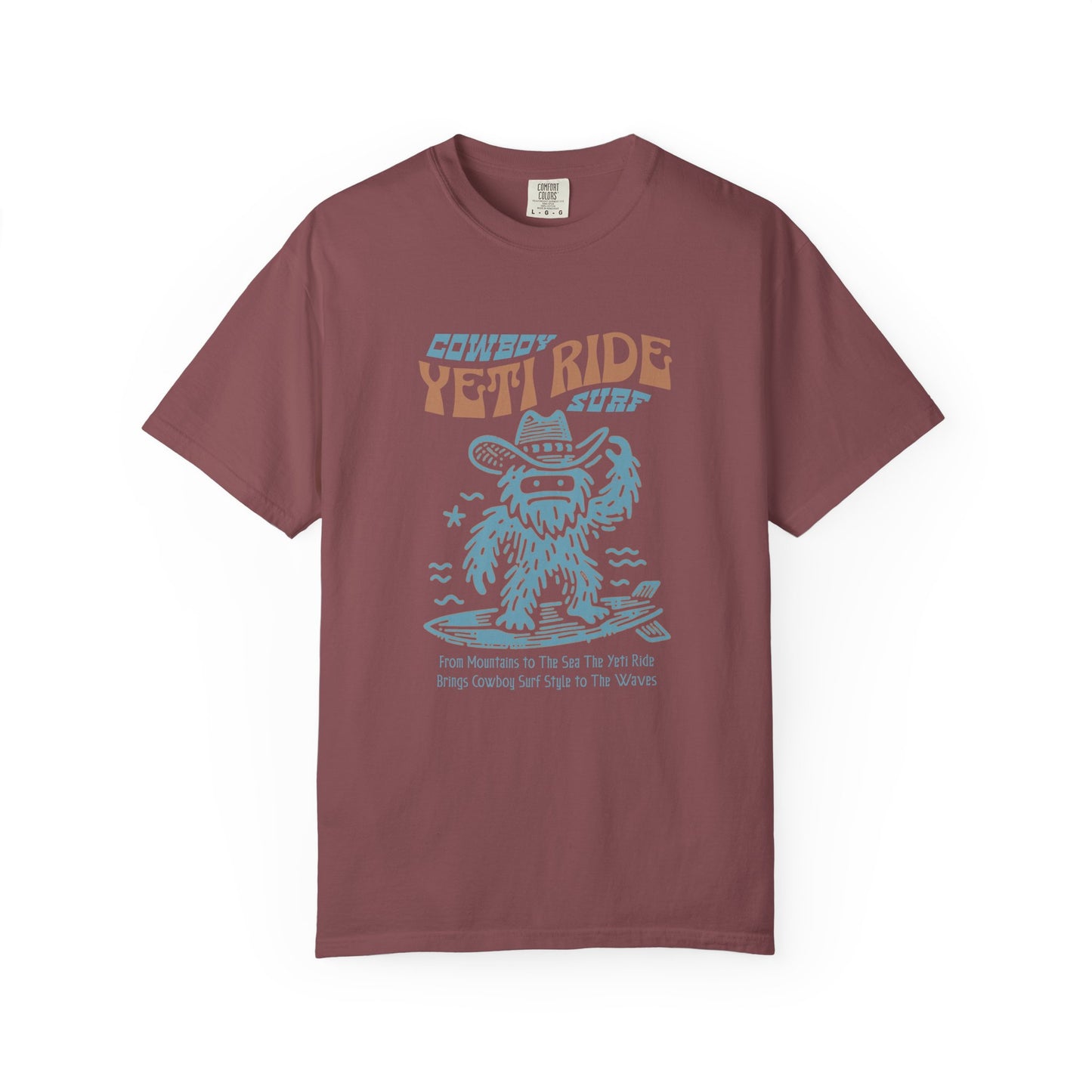 Cowboy Yeti Surfing T-Shirt with Cute Owl Design, Funny Casual Tee for Everyday Wear, Gift for Nature Lovers, Birthday Present, Cute Animal [...]