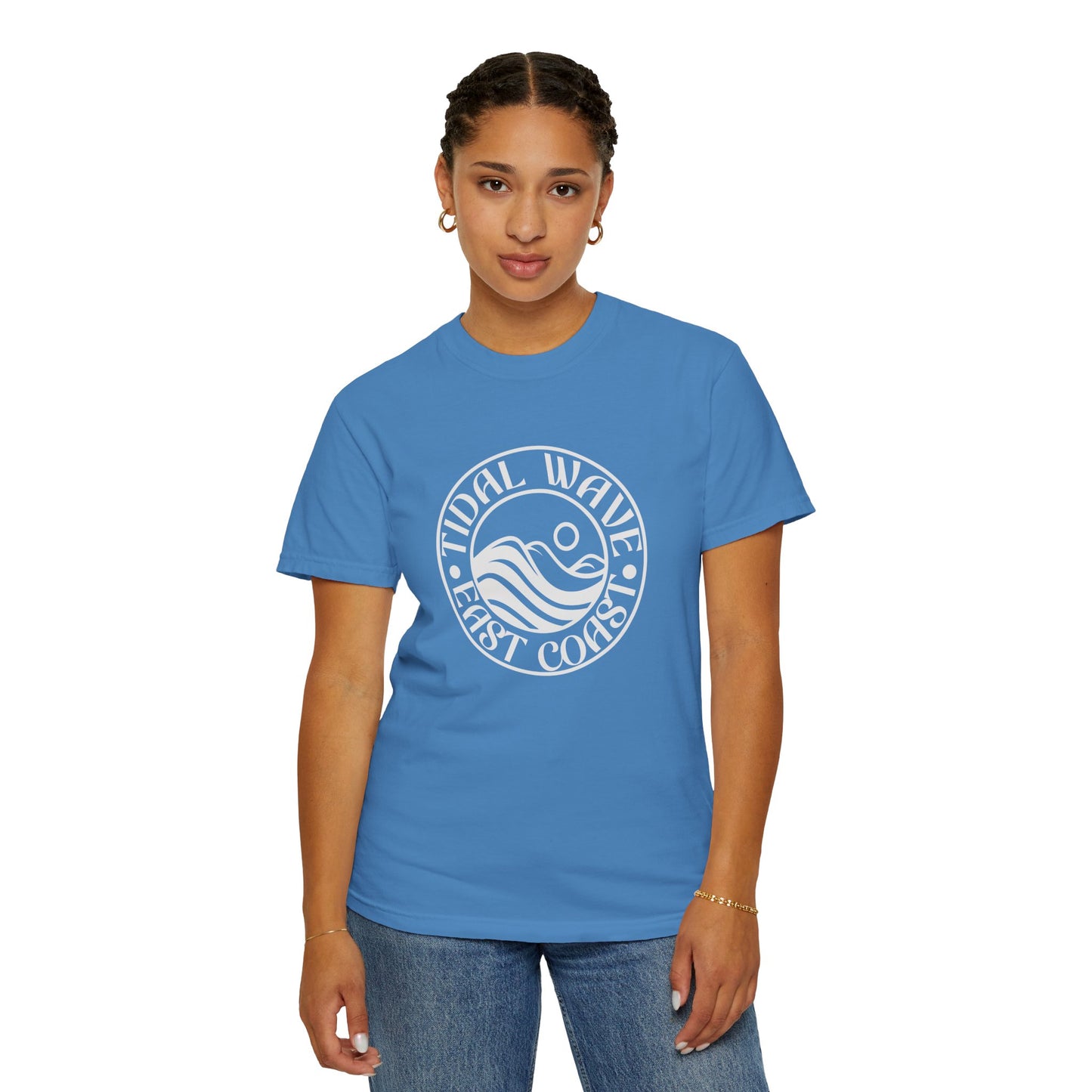 East Coast Tidal Wave Unisex T-shirt | Ocean Lover Gift, Beachwear, Casual Style, Summer Vibe, Travel Essentials