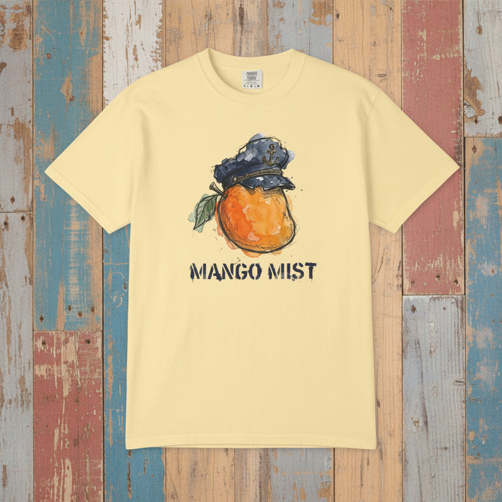 Mango Mist Custom Art Tee — Watercolor Mango Graphic T-Shirt