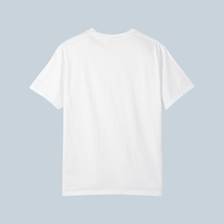 White t-shirt on a white background