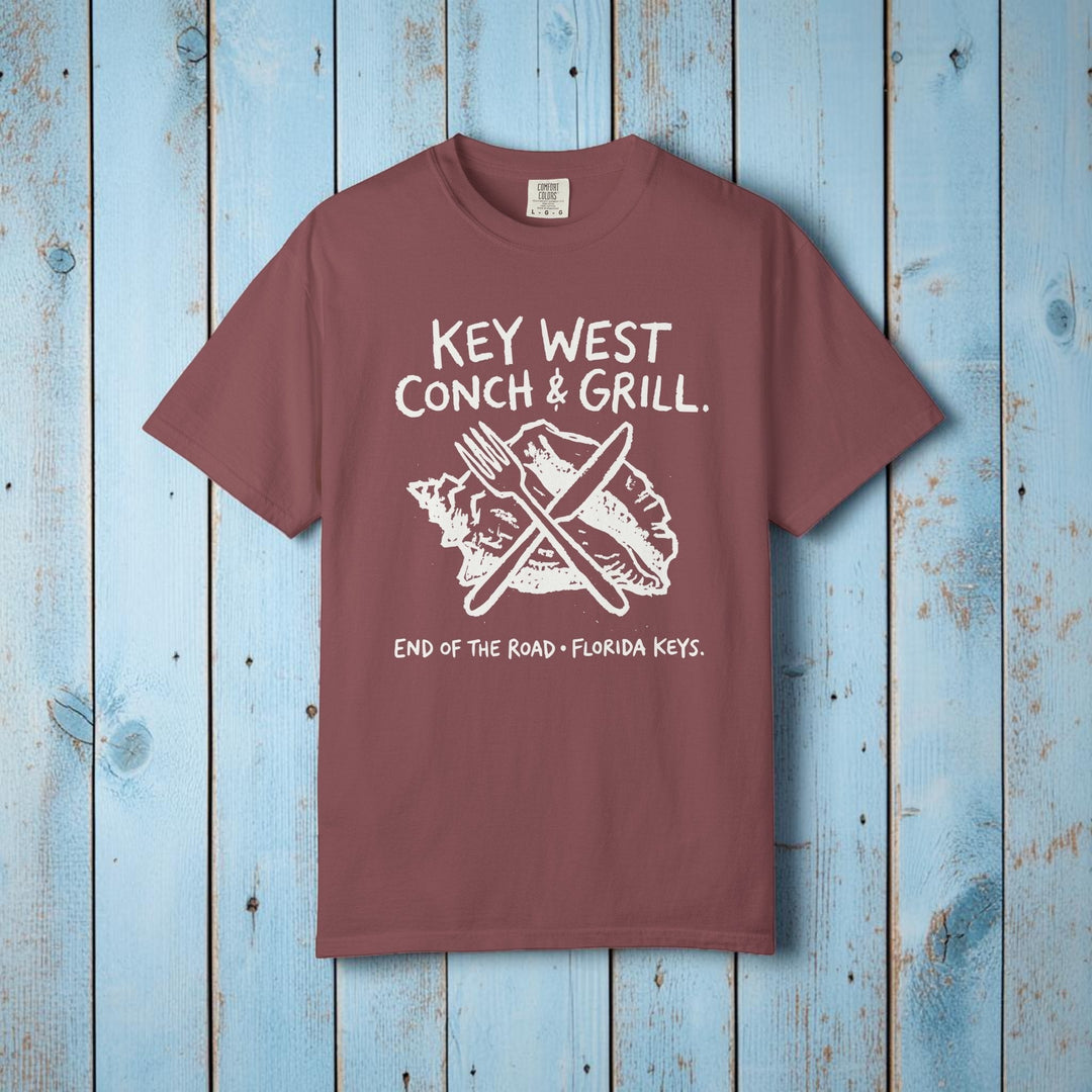 Crabby Concierge Resort Tee | Garment-Dyed Key West Graphic
