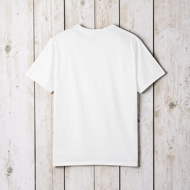 White t-shirt on a white background