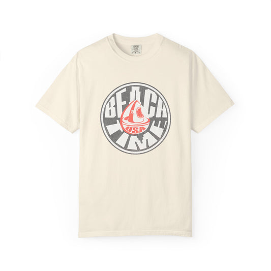Beach Time USA Garment-Dyed T-Shirt, 100% Ring-Spun Cotton