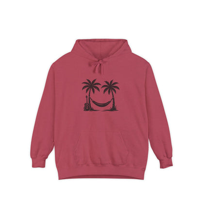 Tropical Vibes Hoodie with Palm Trees & Guitar | Unisex Garment-Dyed Hoodie Perfect for Beach Days, Vacations, Summer Parties, Gift [...]