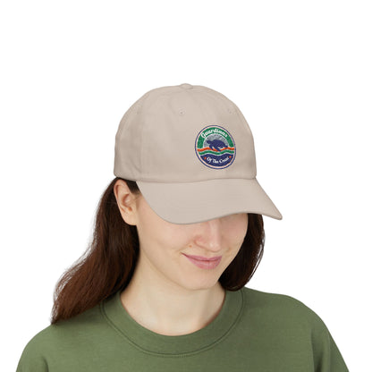 Custom Embroidered Cap — 'Guardian of the Coast' Turtle Conservation Patch Baseball Hat
